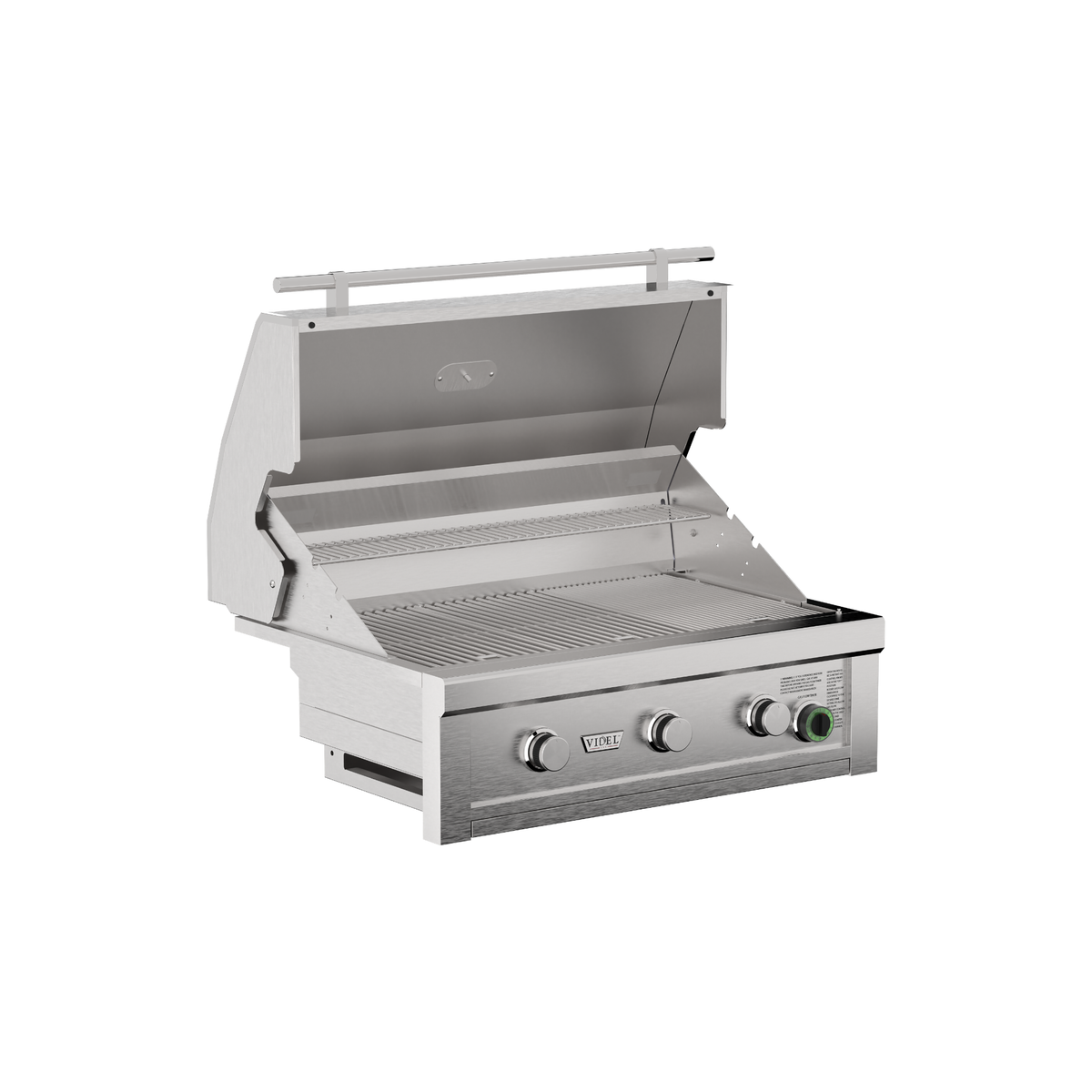 36" Videl Commercial Series - 3 Burner Grill - Built-In 1 Hour Timer