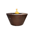 48" Round Martillo Fire Pit - Copper - Plug & Play Electronic Ignition -