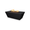 60" Rectangular Angelus Fire Pit - GFRC Concrete - Black - Match Lit - Natural GasOPT-AGLGF60-BLK-NGOPT-AGLGF60-BLK-NG