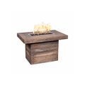 36" Alberta Fire Table Wood Grain Concrete - Match LitOPT-ALB36OPT-ALB36