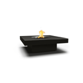 48" Square Balboa Fire Table - GFRC Concrete - Black - Match Lit - Liquid PropaneOPT-BAL48-BLK-LPOPT-BAL48-BLK-LP