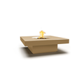 48" Square Balboa Fire Table - GFRC Concrete - Brown - Match Lit - Liquid PropaneOPT-BAL48-BRN-LPOPT-BAL48-BRN-LP