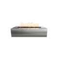 54" Rectangular Regal Fire Pit - Stainless Steel - Plug & Play Electronic Ignition - OPT-RGLSS54EKIT