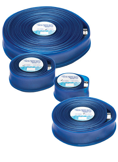 1 1/2" X 25' Premium Backwash Hose W/Clamp